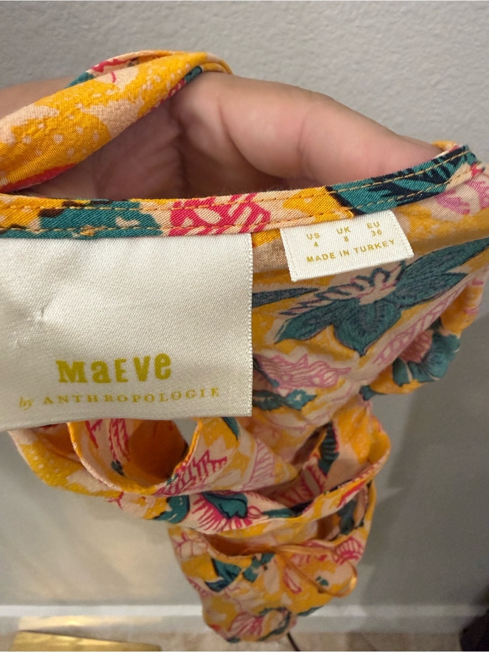 Anthropologie Maeve Mica halter Sz 4 - Picture 4 of 4